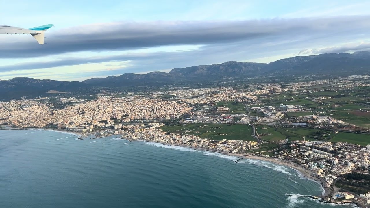 España | Mallorca | Aeropuerto de Palma - Vuelo PMI - DUS 17.02.2026 - Palma - Puerto - Tramontana