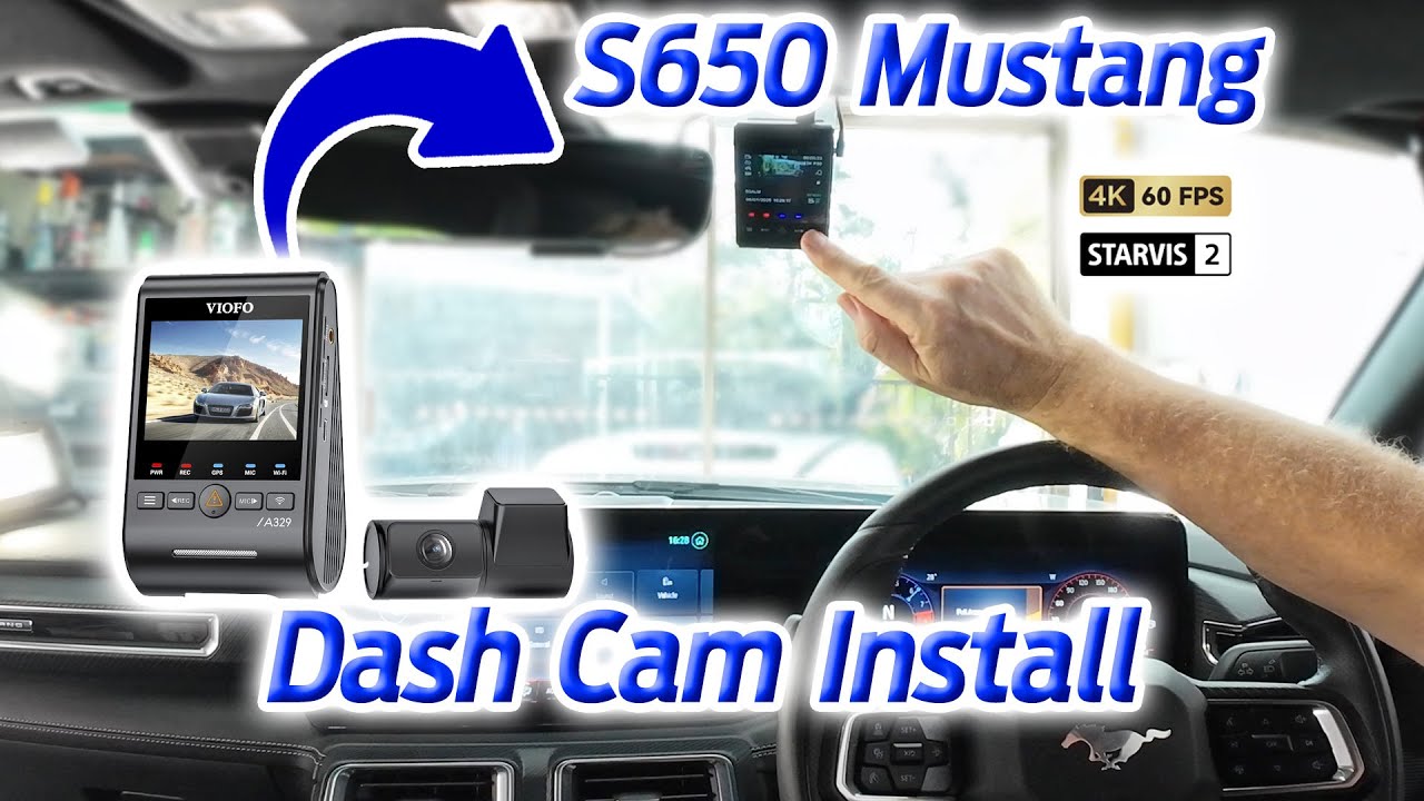 S650 2024 Mustang Dash Cam Install