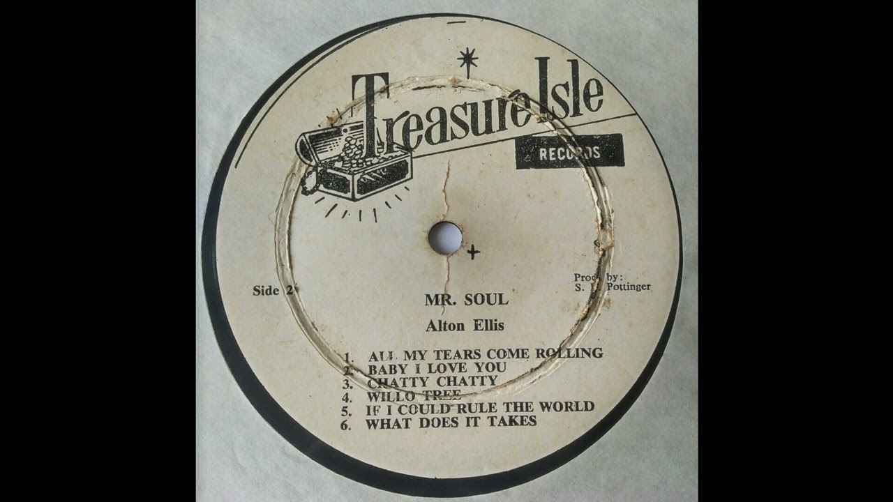 Alton Ellis - What Does It Takes - Treasure Isle LP Mr Soul Of Jamaica 197x
