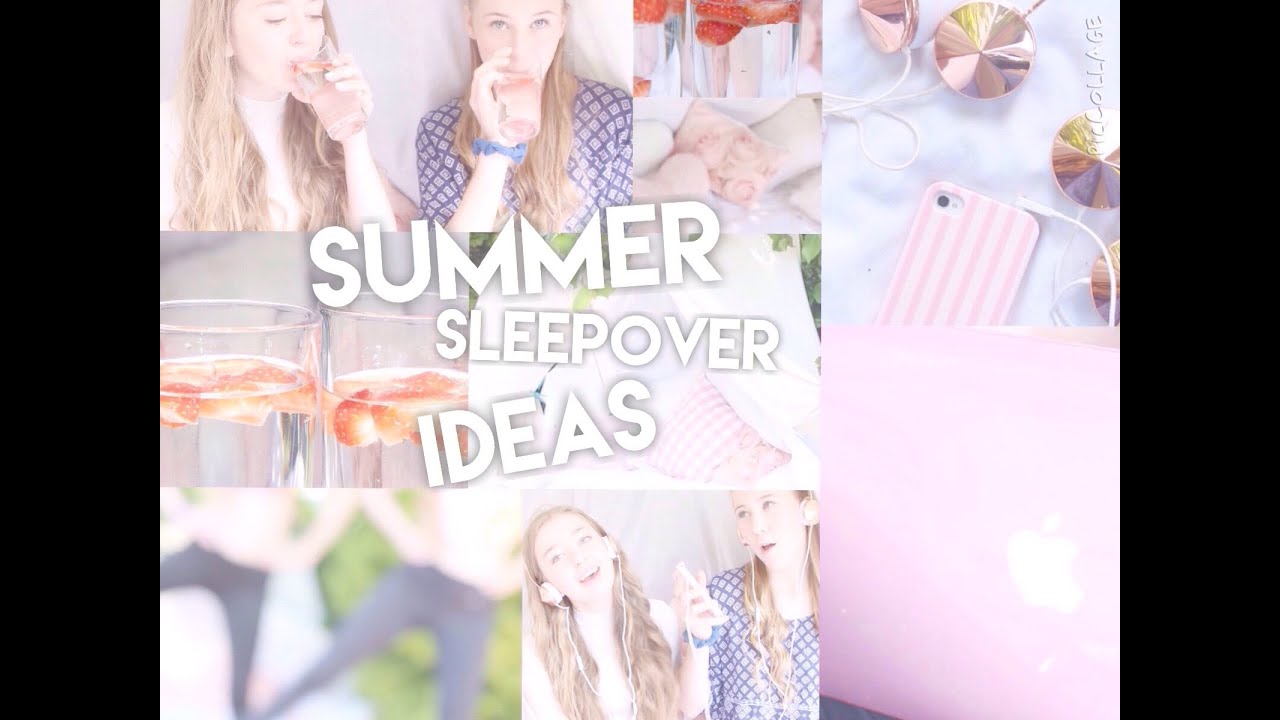 ♡Summer Sleepover Ideas! DIY's, Things To Do & More! | Floral Princess♡