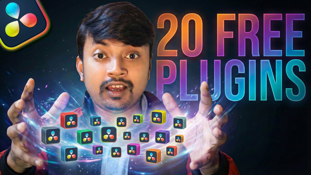 DaVinci Resolve Just Got AMAZING with 20 Free Plugins 2026