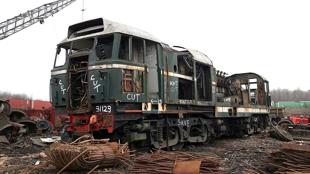 INSANE Old Diesel Locomotive Cold Starts EXPLODING with Smoke & Thunder! 3