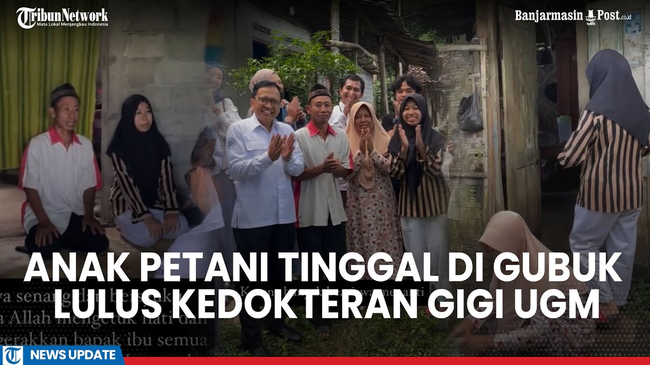 Kisah Haru Sahida Lolos FKG UGM Dijemput Wakil Rektor, Tinggal di Rumah Gubuk dan Anak Petani