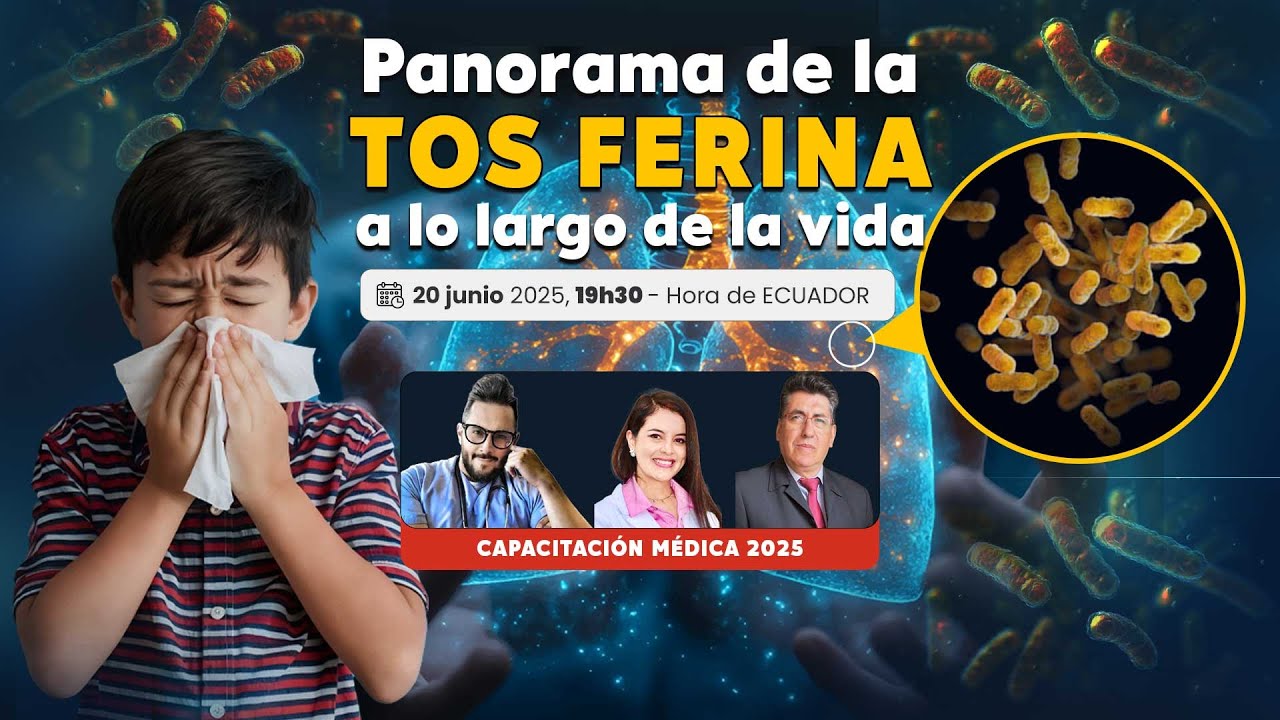 Tos Ferina 🚨 Ecuador, Médicos expertos explican cómo tratarla