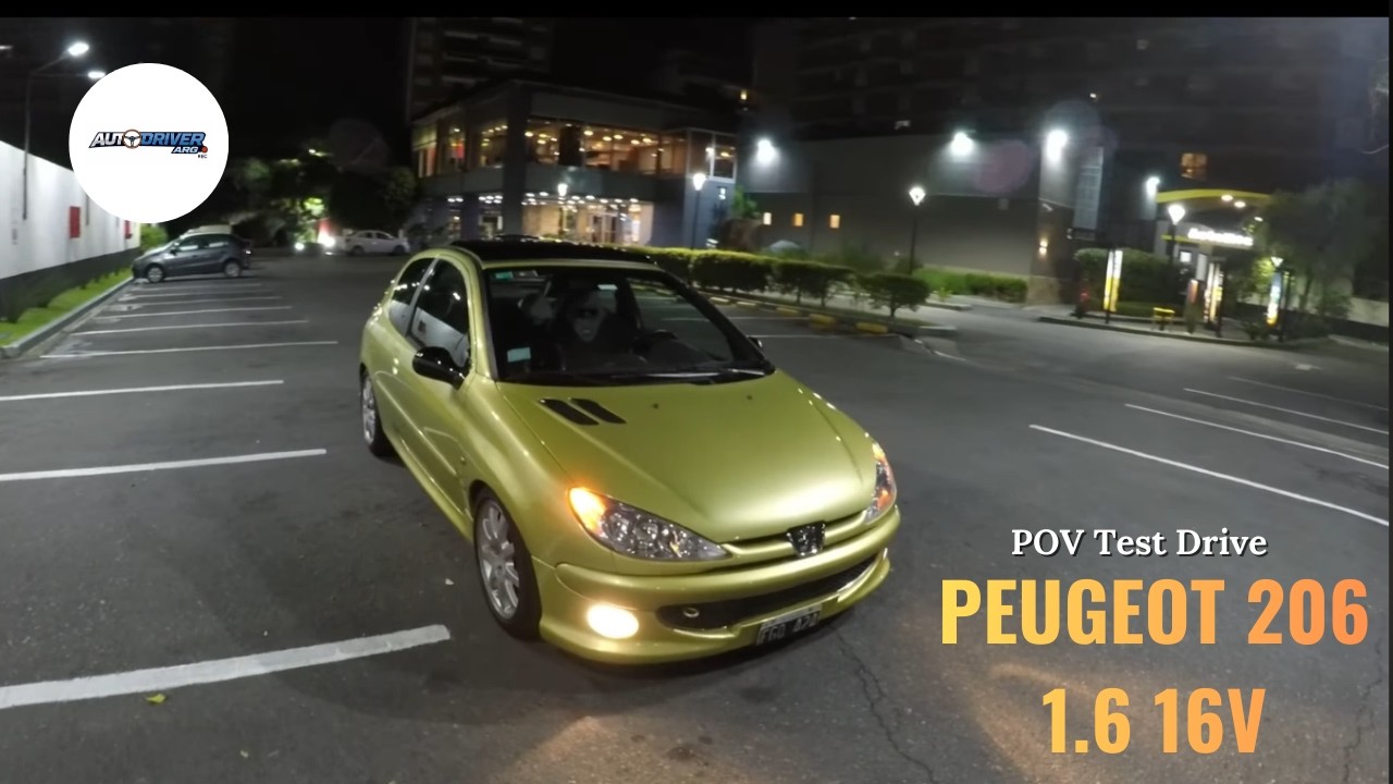 Peugeot 206 Xs Premium 1.6 16v - POV Test Drive - Buenos Aires, Argentina