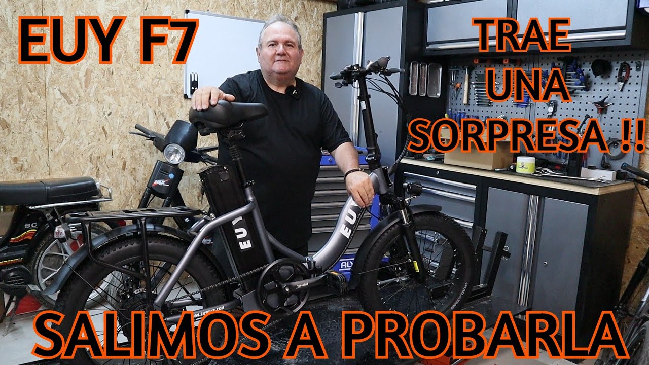 EUY F7 / electric bike TESTS AND SURPRISE WHEN IT UNLIMITS / GINESSOT
