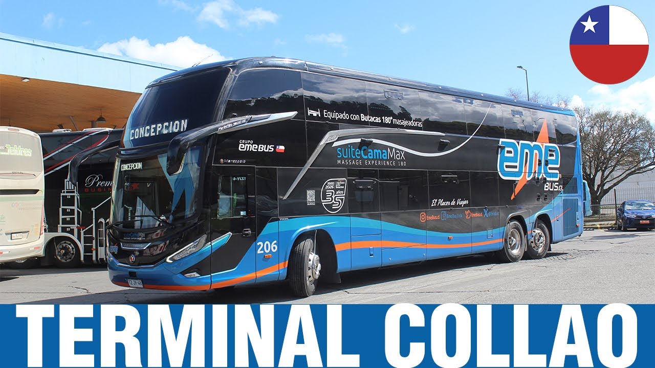 Terminales y Rodoviarios #48 | Movimiento de Buses en Terminal Collao de Concepcion