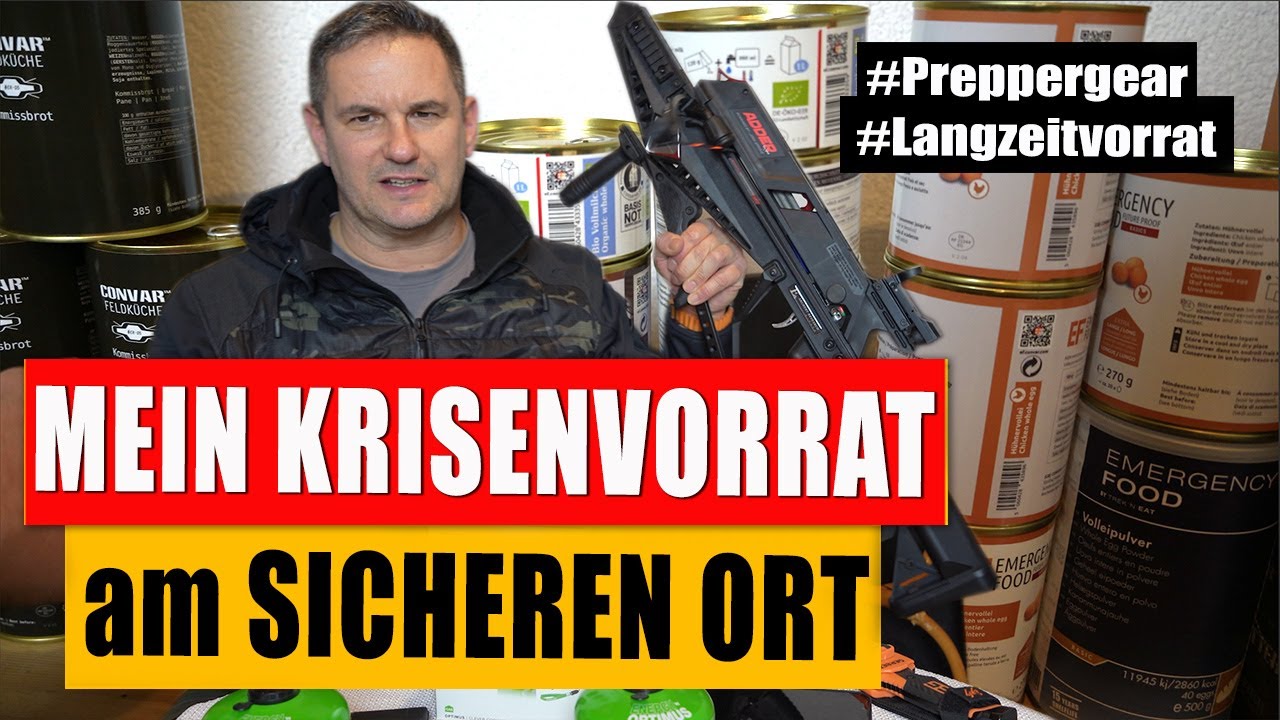 Für alle Fälle gerüstet: Krisenvorrat am 