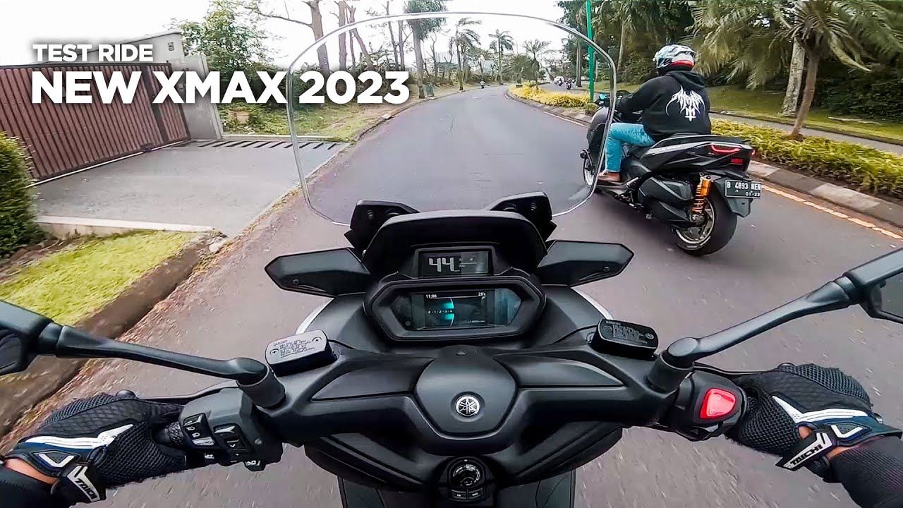 TEST RIDE NEW YAMAHA XMAX 2023