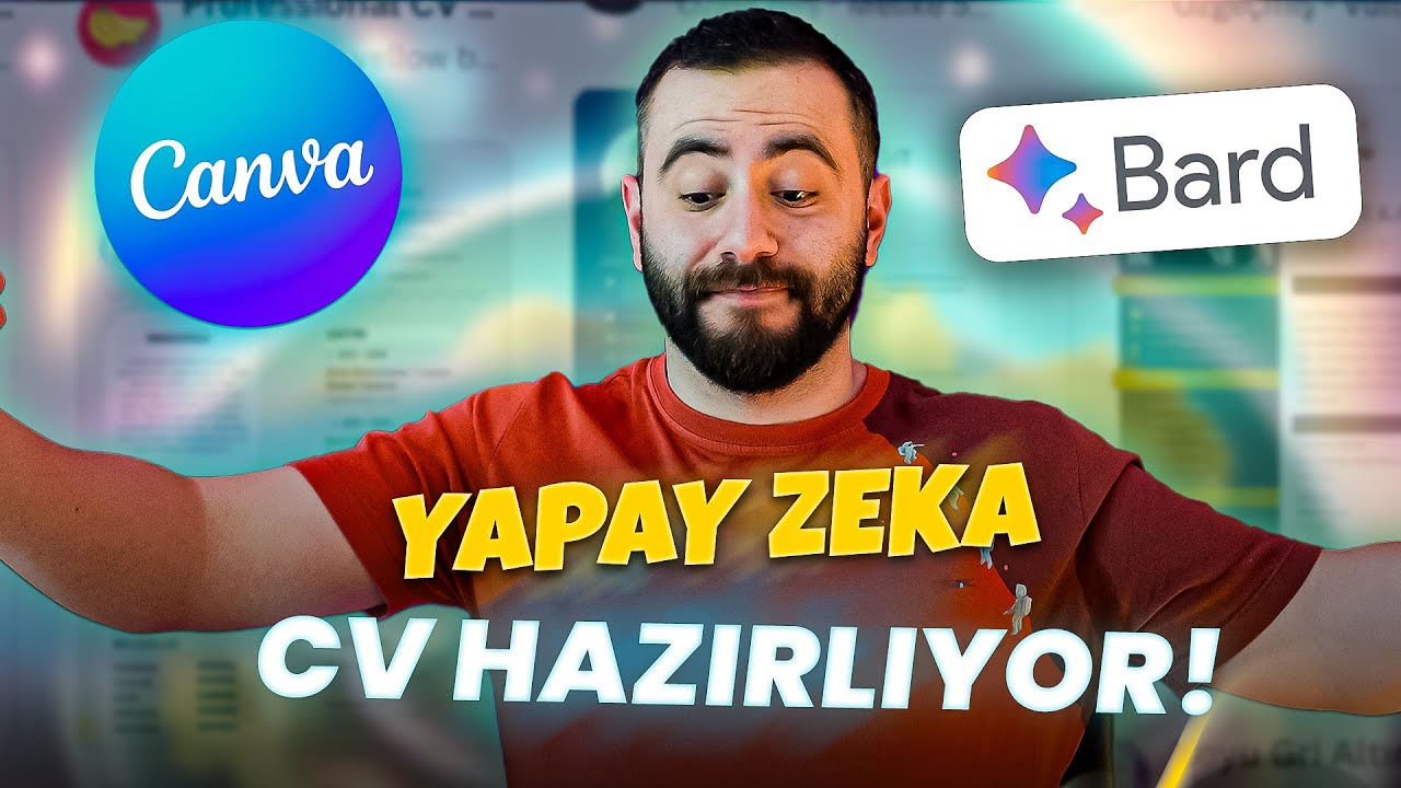 Google Bard ve Canva Kullanarak 6 DK'da CV Hazırla! 🤩 | Yapay Zeka Dersleri