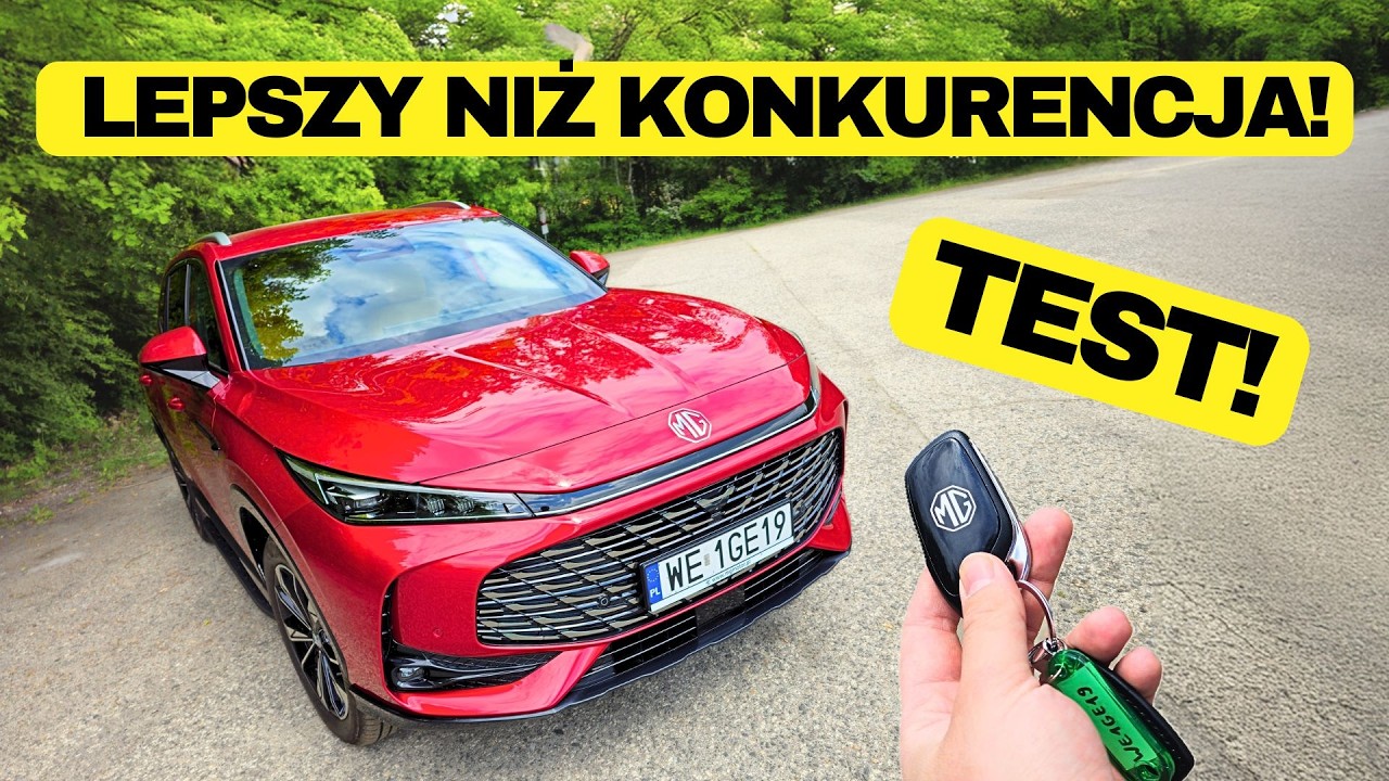 Chińczycy zrobili PORZĄDNY samoch&oacute;d! - MG eHS plug-in test!