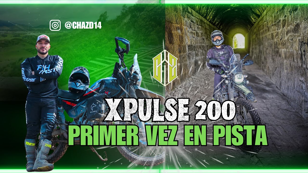 XPULSE 200 4V: ¡Mi Primera Vez en Pista OFFROAD! 🤯 (¡Y NO ME CAÍ!) La cantera offroad