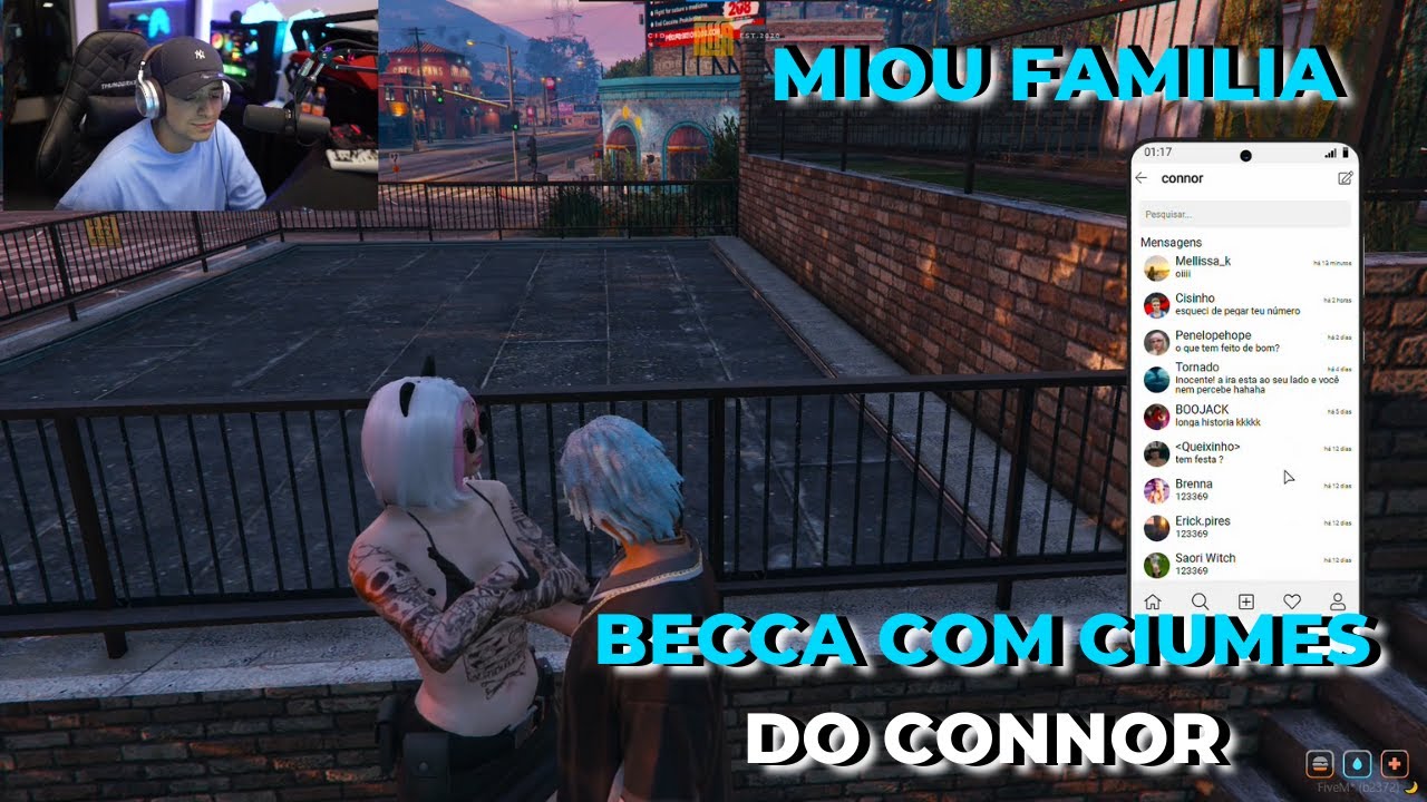 MENINA COMENTA NA FOTO DO CONNOR  E BECCA FICA COM CIUMES!! - GTA RP #CASAL # FRANÇA