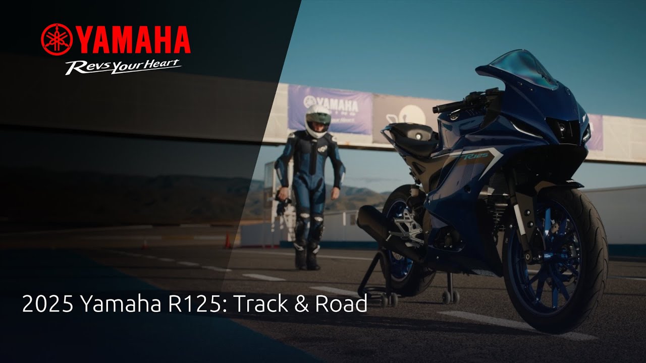 2025 Yamaha R125: Track & Road