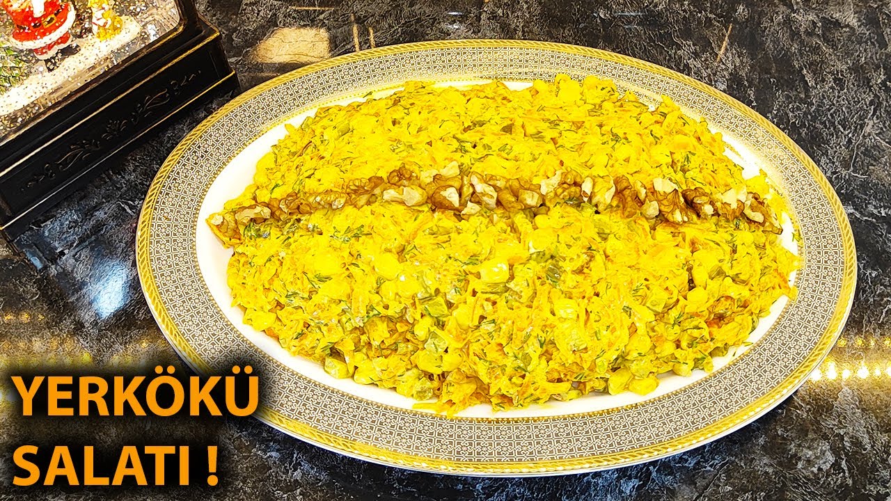 DADINA DOYMAYACAĞINIZ SALAT RESEPTİ ! (Kok Salati Hazirlanmasi)