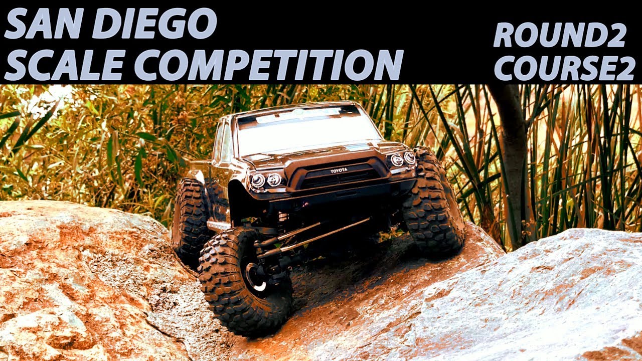 San Diego Scale RC crawling Competition #2 Course 2