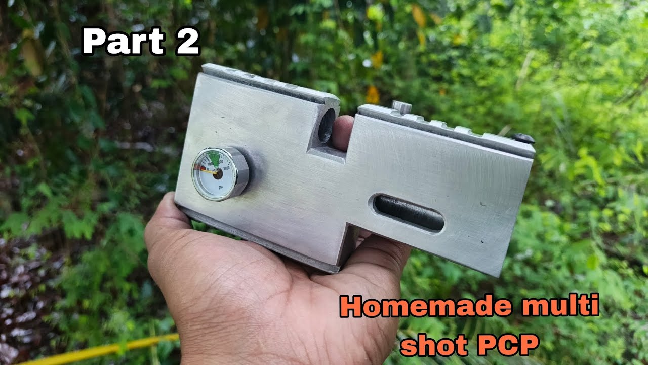 Homemade multishot PCP (threads and holes) 