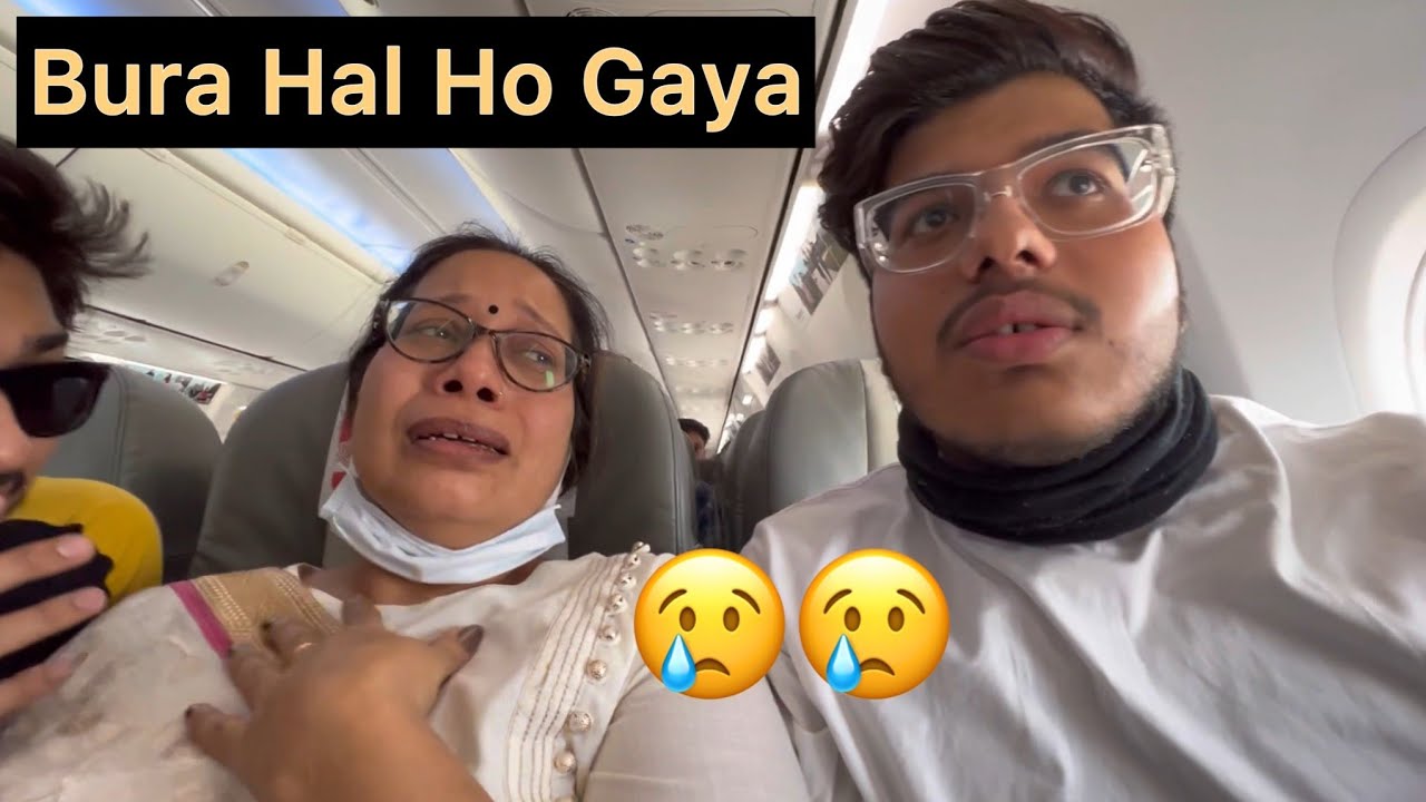 Flight Mein Mummy Ki Halat Khrab Ho Gyi 😢😢 (Kashmir Series ep-1)