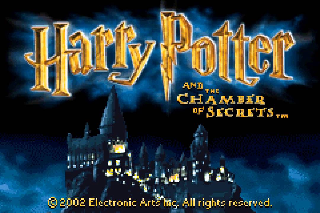 [GBA] Harry Potter And The Chamber of Secrets Hogwarts Inside