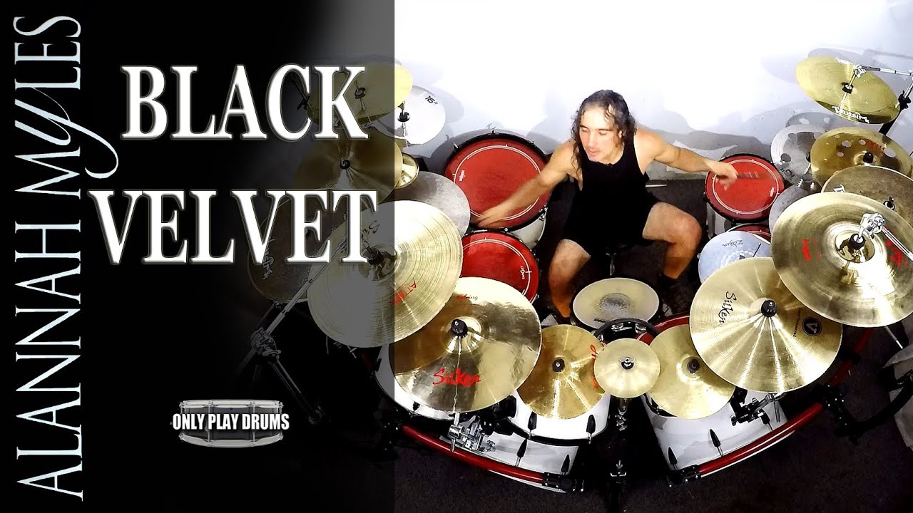 Аланна Майлз - Black Velvet (Играет только на барабанах)