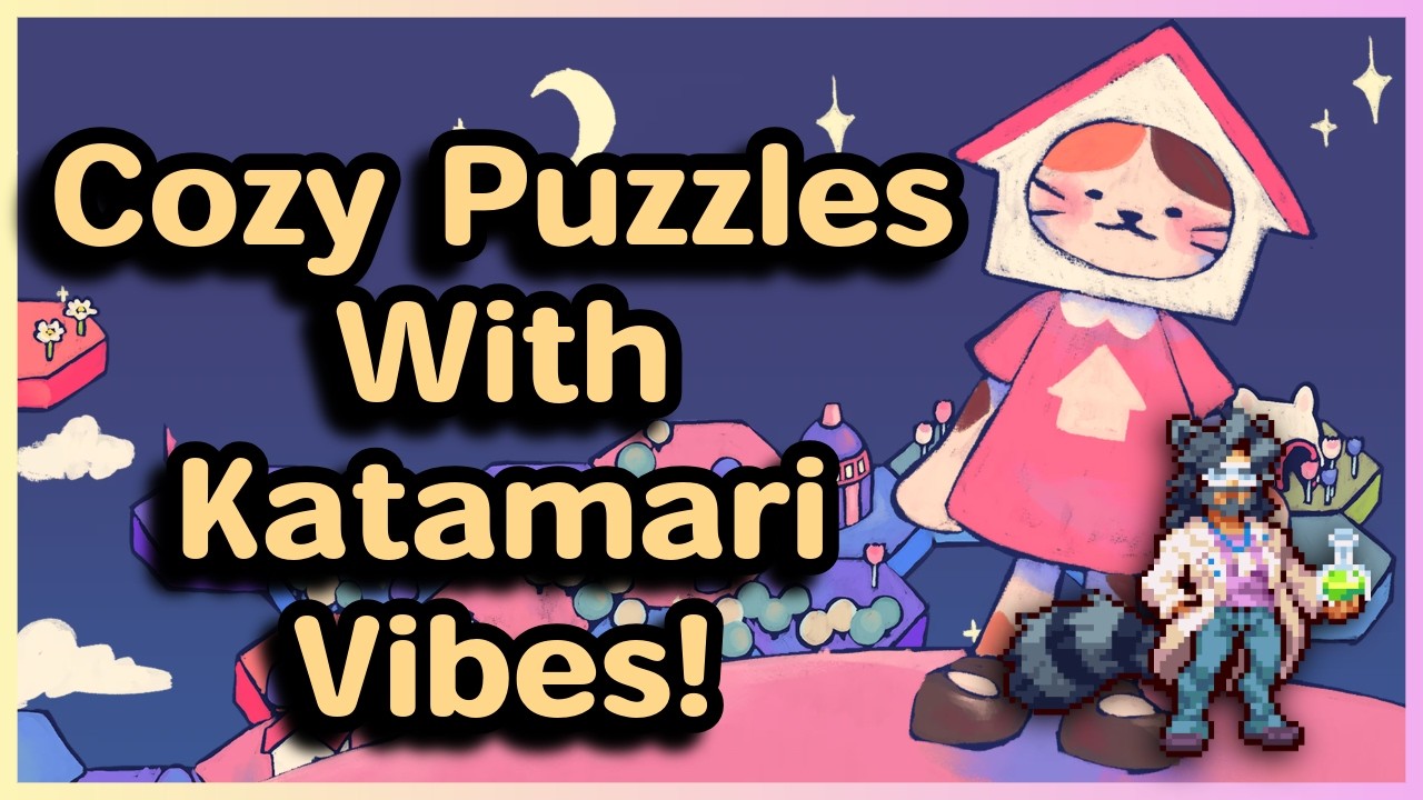 I Found the coziest puzzle game! | Ender's Indies: Bubblegum Galaxy