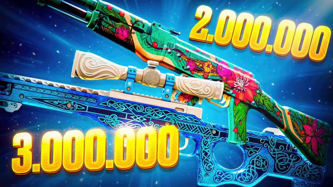 Я Забрал ДРАГОНЛОР, ГУНГНИР, ДИКИЙ ЛОТУС за 5,000,000₽ на Сайте CS2