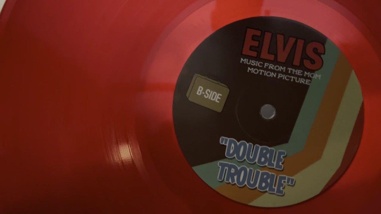 Elvis Presley Double Trouble Collectors Red Vinyl and 2 CD Set Sealed To Revealed - with Vinyl Play