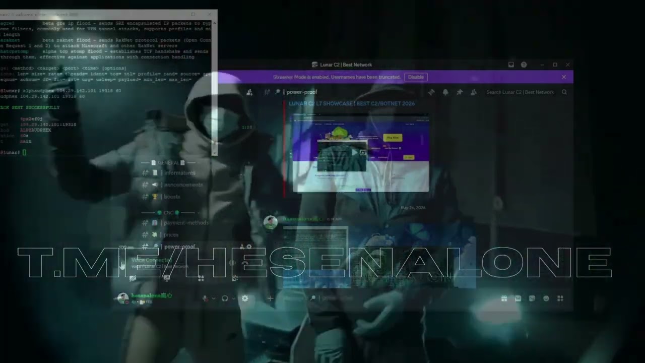 Botnet Showcase | Cheapest on the market | Lunar C2/Api