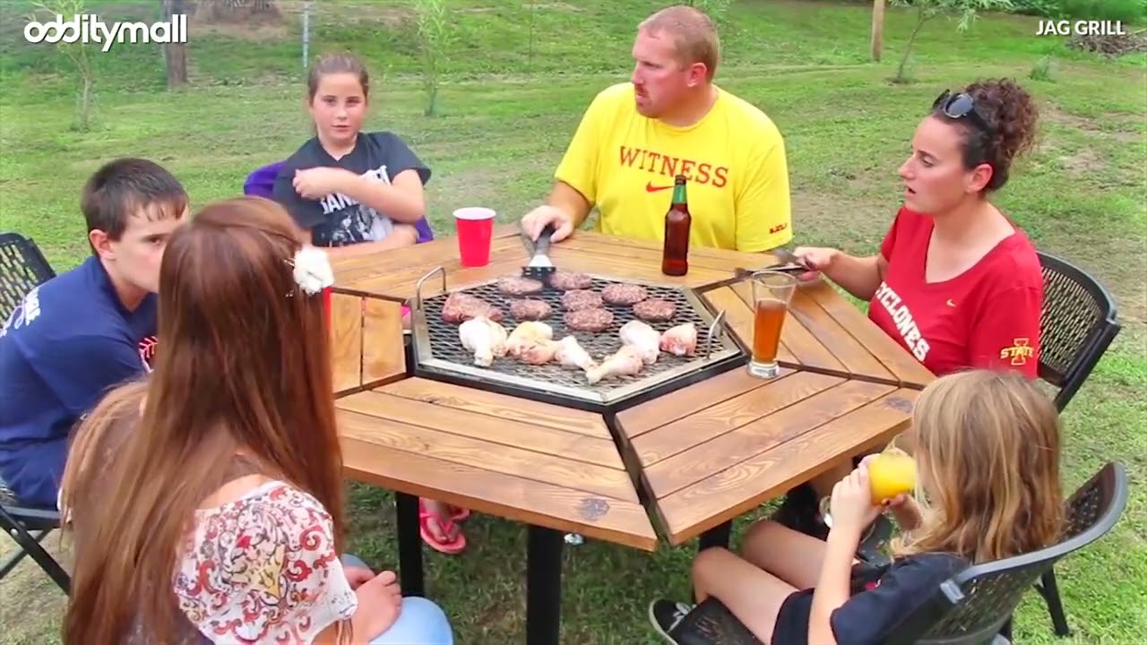 The community grill table