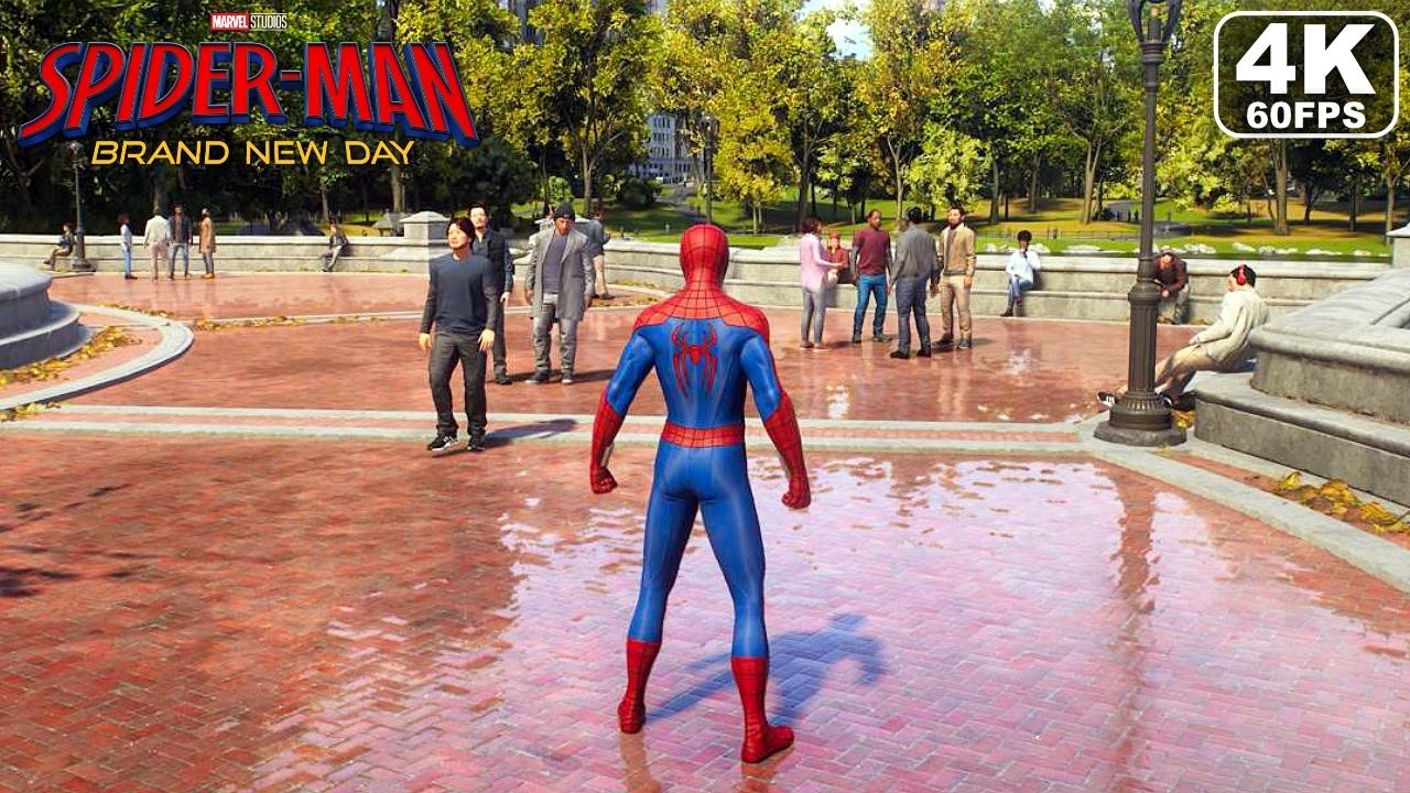 Marvel's Spider-Man 2 Brand New Day Suit Free Roam Gameplay PS5