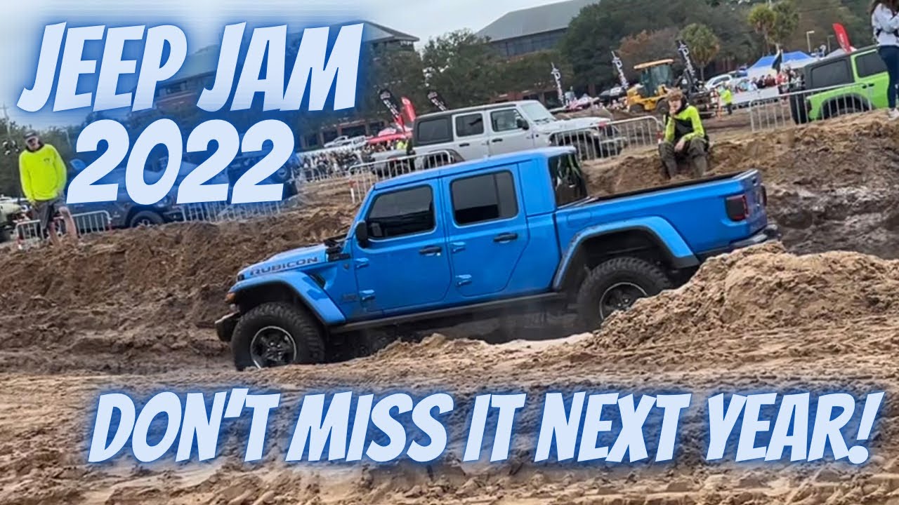 Jeep Jam Myrtle Beach 2022 with the 2020 Jeep Gladiator