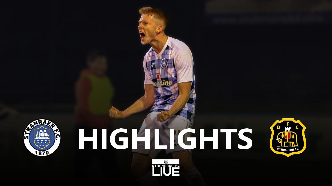 Highlights | Stranraer 5-0 Dumbarton, 5 March 2024