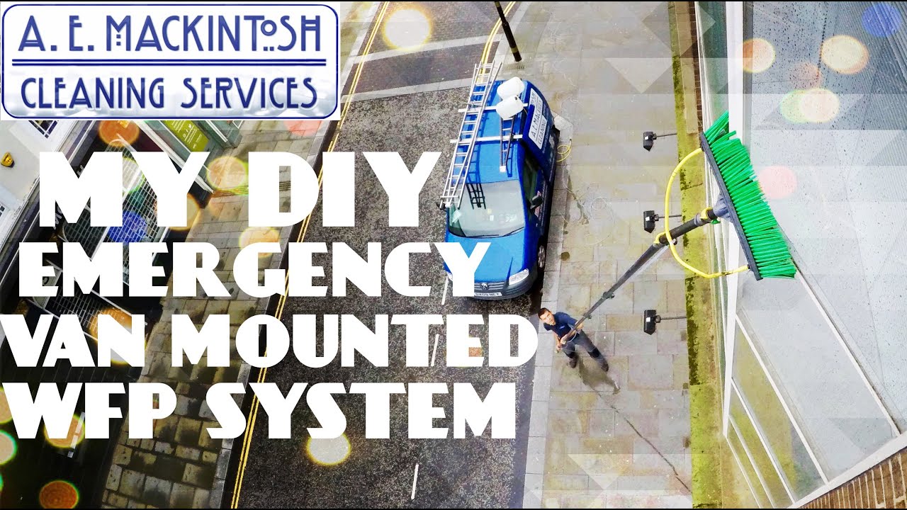 My DIY Emergency Van Mounted Pure Water Window Cleaning System