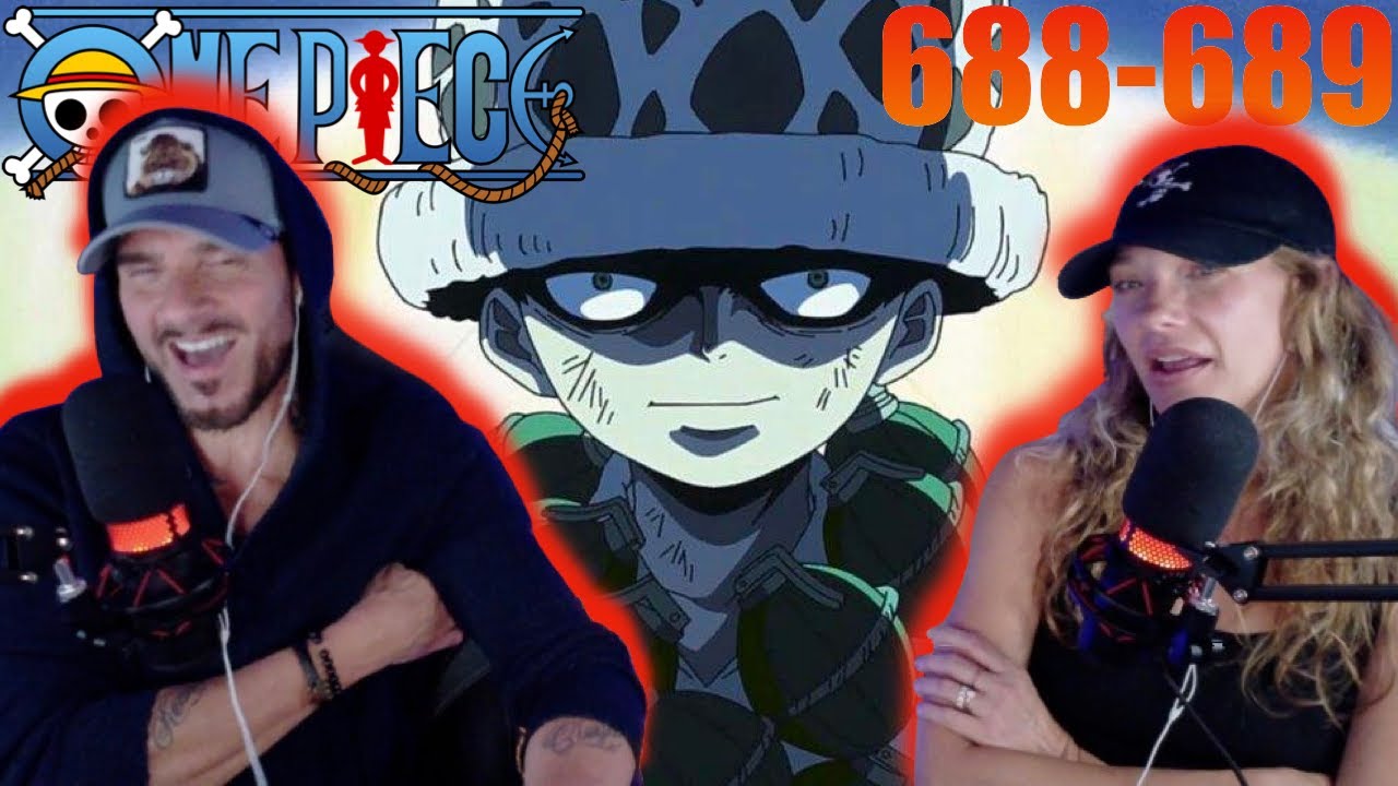 Закон для детей! One Piece, эпизоды 688-689 | Реакция и обсуждение