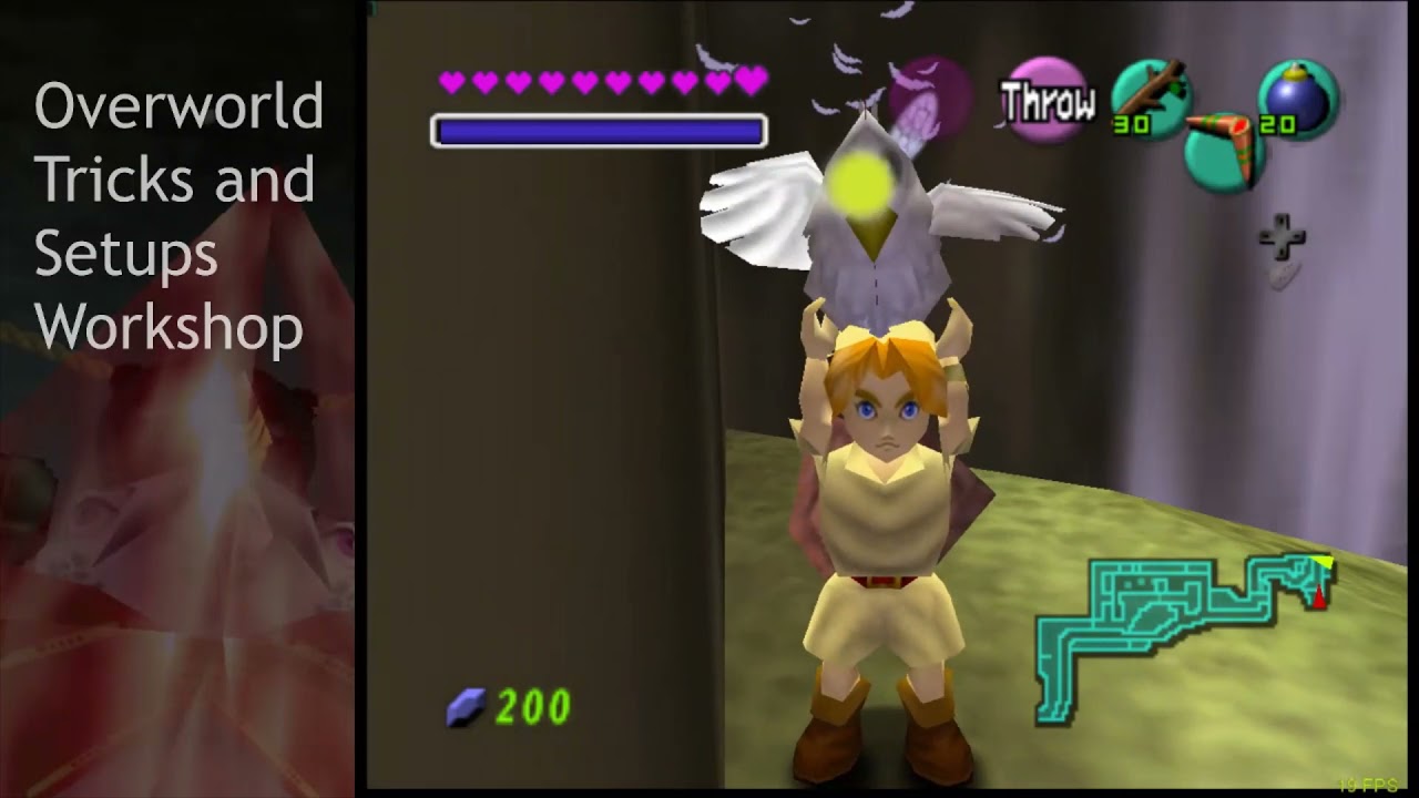 Overworld Tricks and Setups Workshop OOTR Teaching Stream