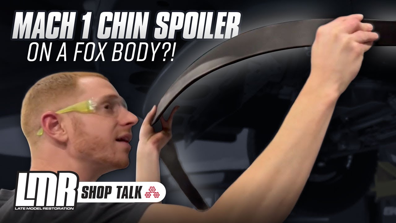 Installing a Mach 1 Chin Spoiler on a Fox Body Mustang