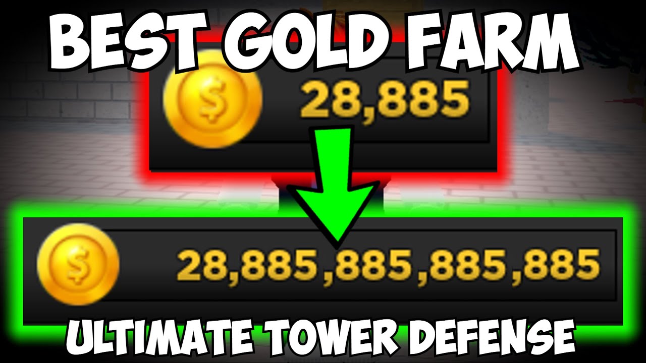 Лучший метод добычи золота в Ultimate Tower Defense! (UTD, от нуба до профессионала, день 9)