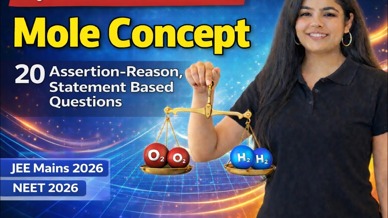 The RANK Formula - Mole Concept Questions ( Acc. to NEW Mains Pattern )