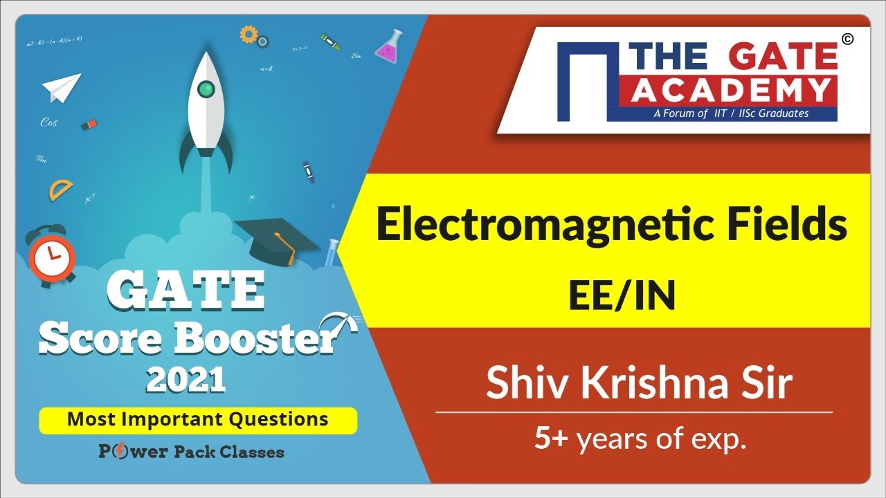 Electromagnetic Fields GATE Questions | GATE Score Booster | GATE 2021 Preparation | GATE Revision