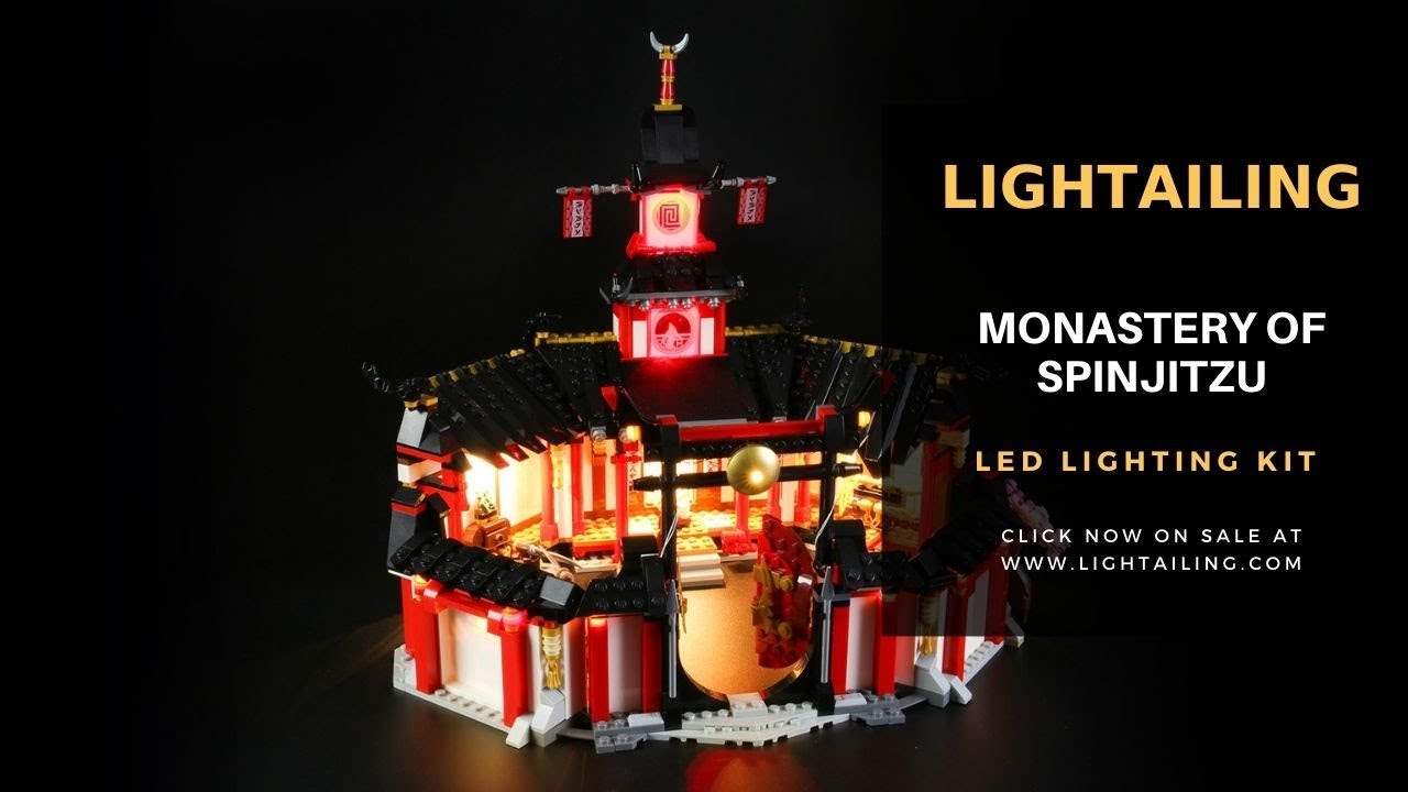 Lightailing Light Kit For Lego NINJAGO Monastery of Spinjitzu 70670