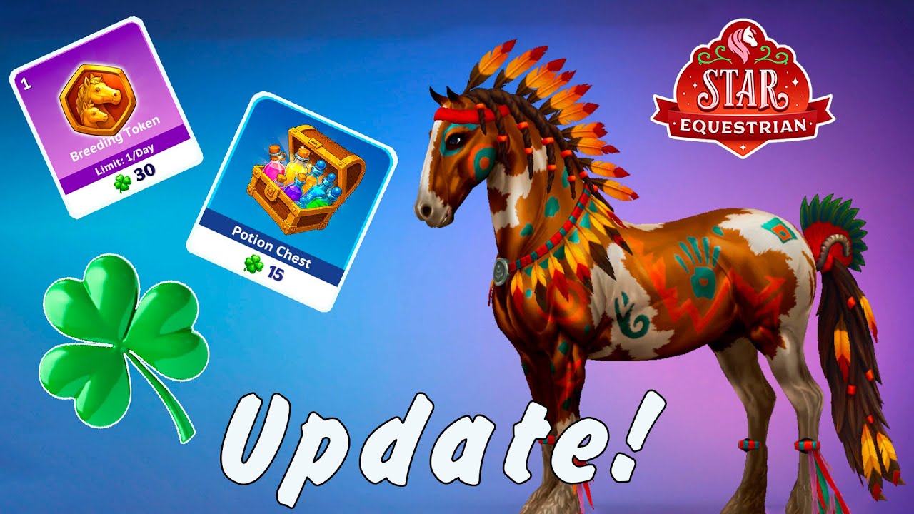 ОБНОВЛЕНИЕ! Клевер, лошадь индеец и новые треки в Хардсайде🍀Star Equestrian