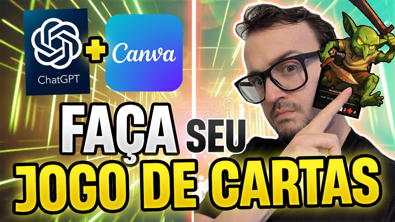 Aprenda a criar CARTAS jogáveis com IA