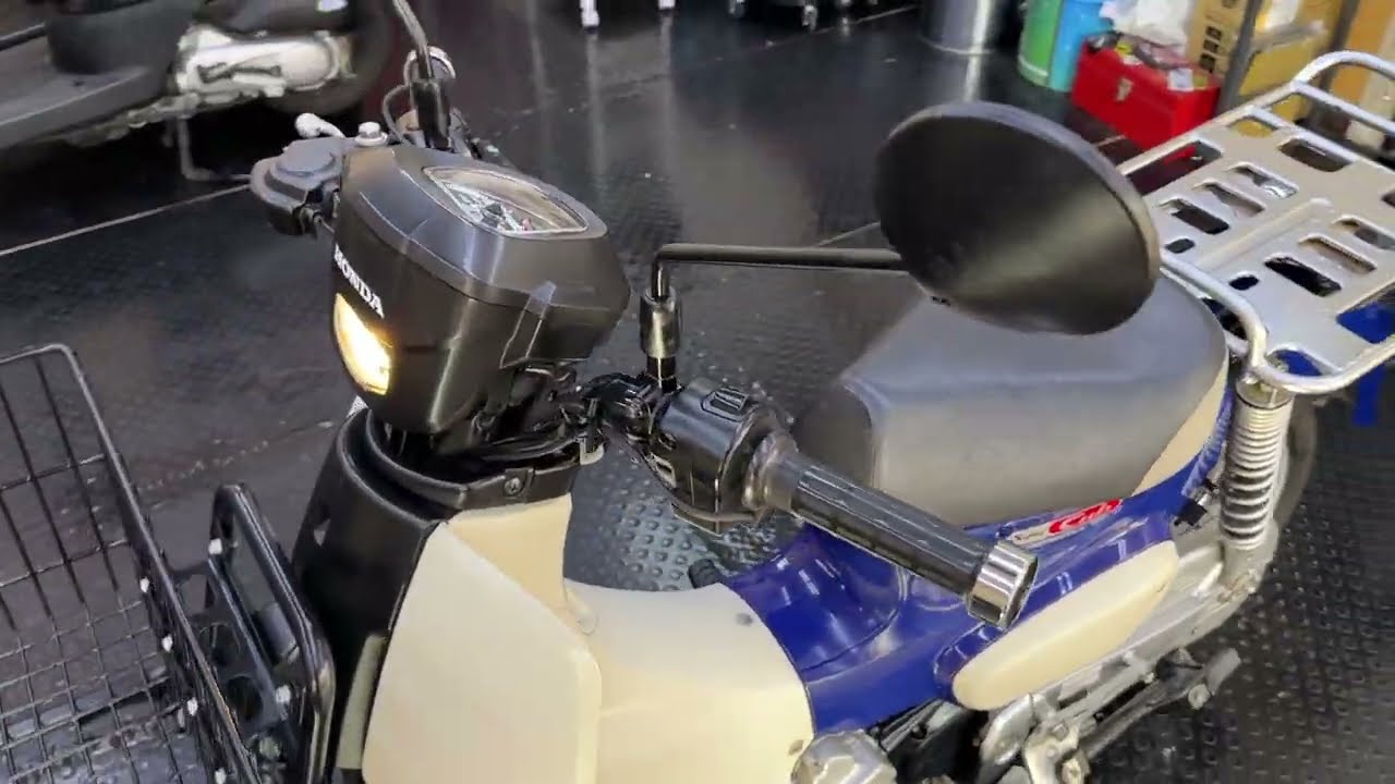スーパーカブ110プロ ホンダ 2022年 中古車整備済み!ホンダ純正グリップヒーター付 ABS装備車 大型フロントバスケット・リヤキャリア標準装備バイクショップ名：Ban garage