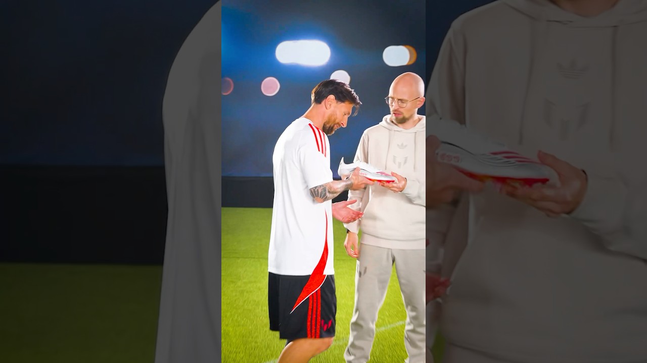 Did Messi just&hellip; steal my boots? 😅