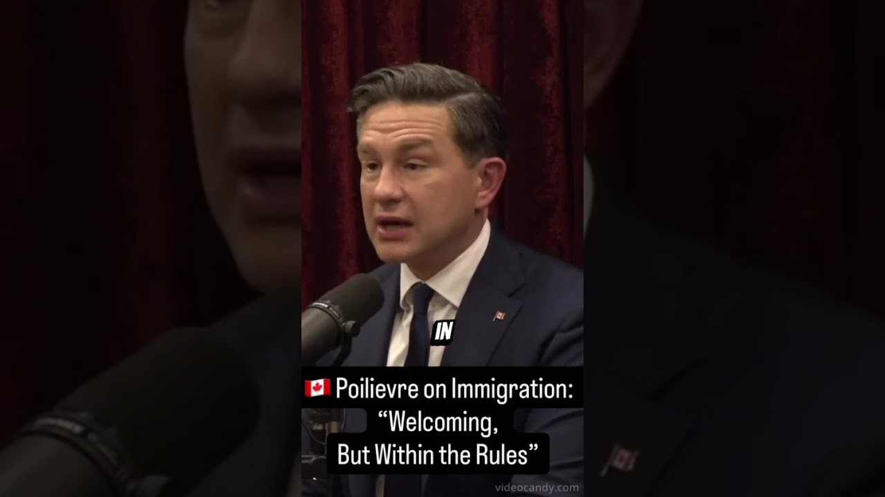 📊 #Poilievre on #Immigration: &ldquo;Welcoming, But Within the Rules&rdquo; 🇨🇦
