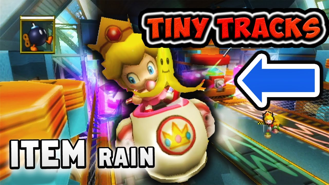 Making TINY TRACKS Even Crazier in Mario Kart Wii