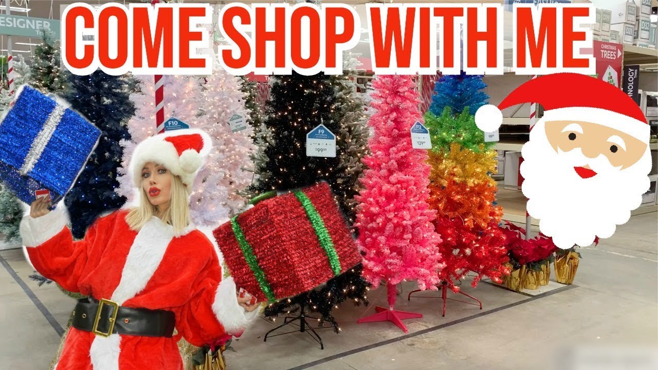 COME CHRISTMAS SHOPPING WITH ME