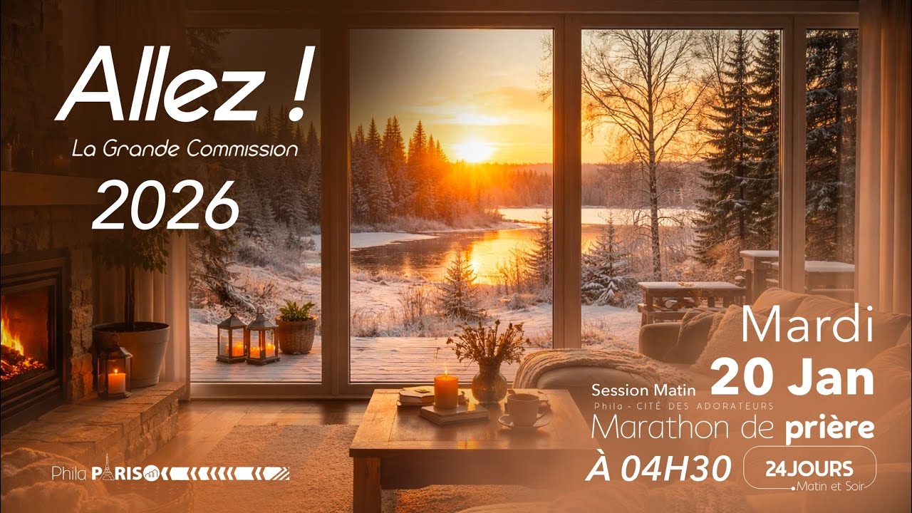 Phila 24 / Marathon de prière / Session du matin - Jour 14