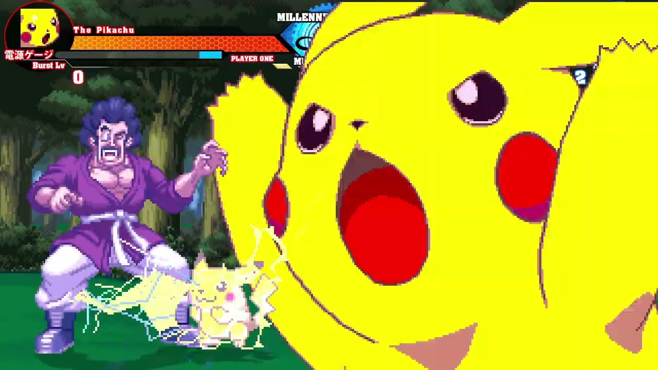 Pikachu Vs Mr Satan