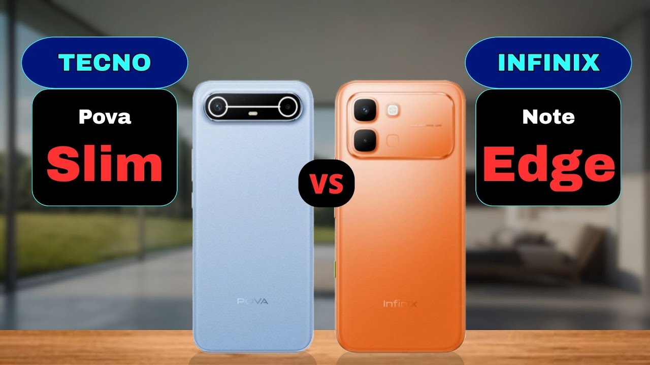 Tecno Pova Slim vs Infinix Note Edge Comparison Who is Better?